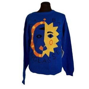 Tony Lambert Ray Ban Sunglasses Art To Wear Vintage Made In Hong Kong Sweater